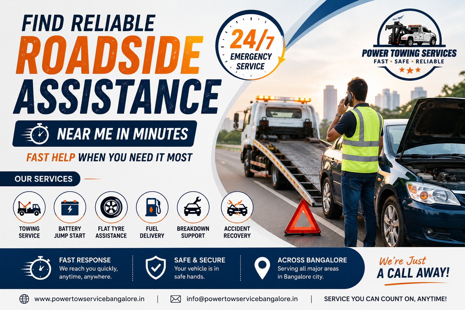 Find Reliable Roadside Assistance Near Me in Minutes