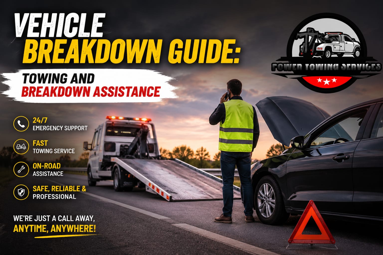 Vehicle Breakdown Guide: Towing & Breakdown Assistance