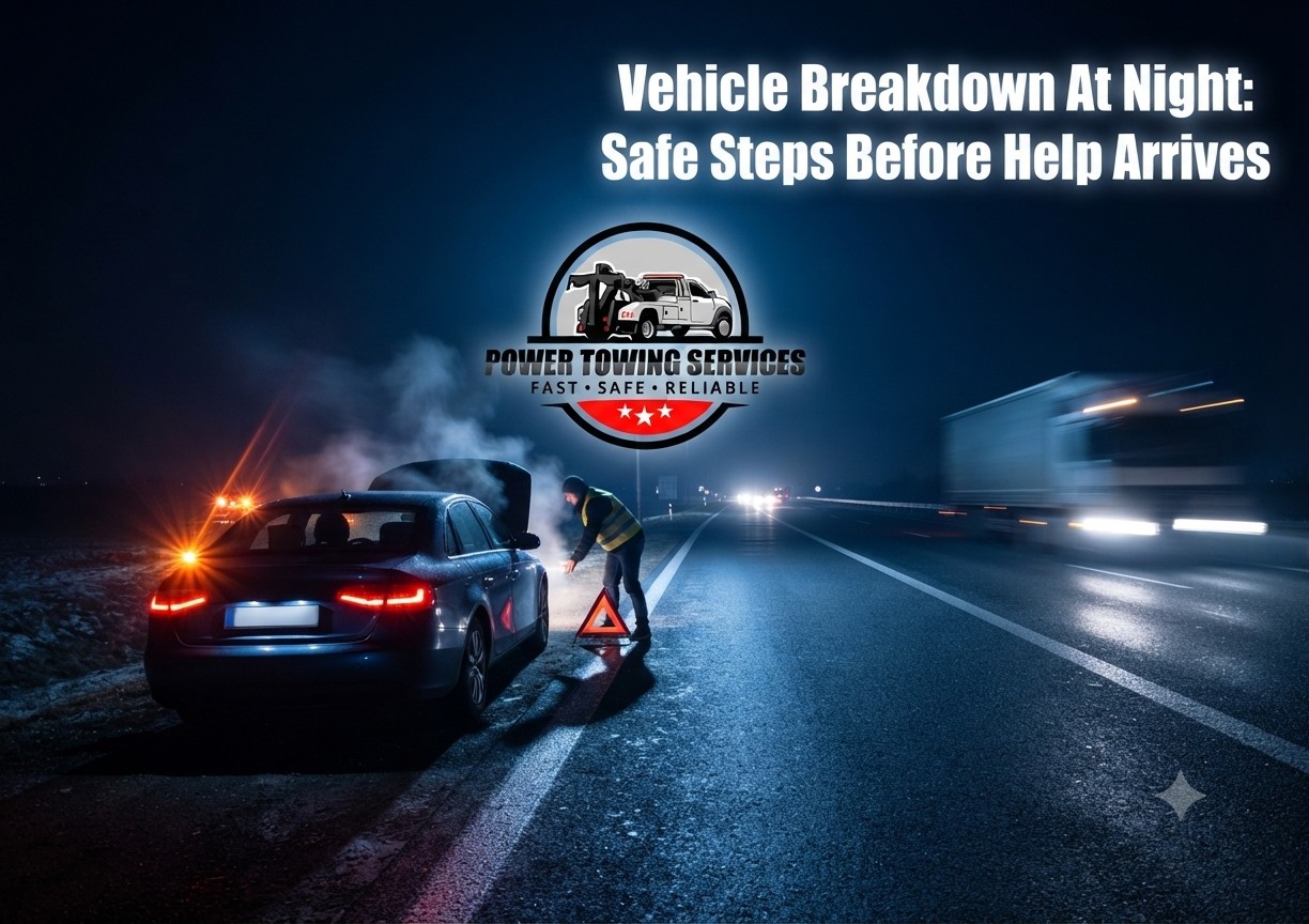 Vehicle Breakdown At Night: Safe Steps Before Help Arrives