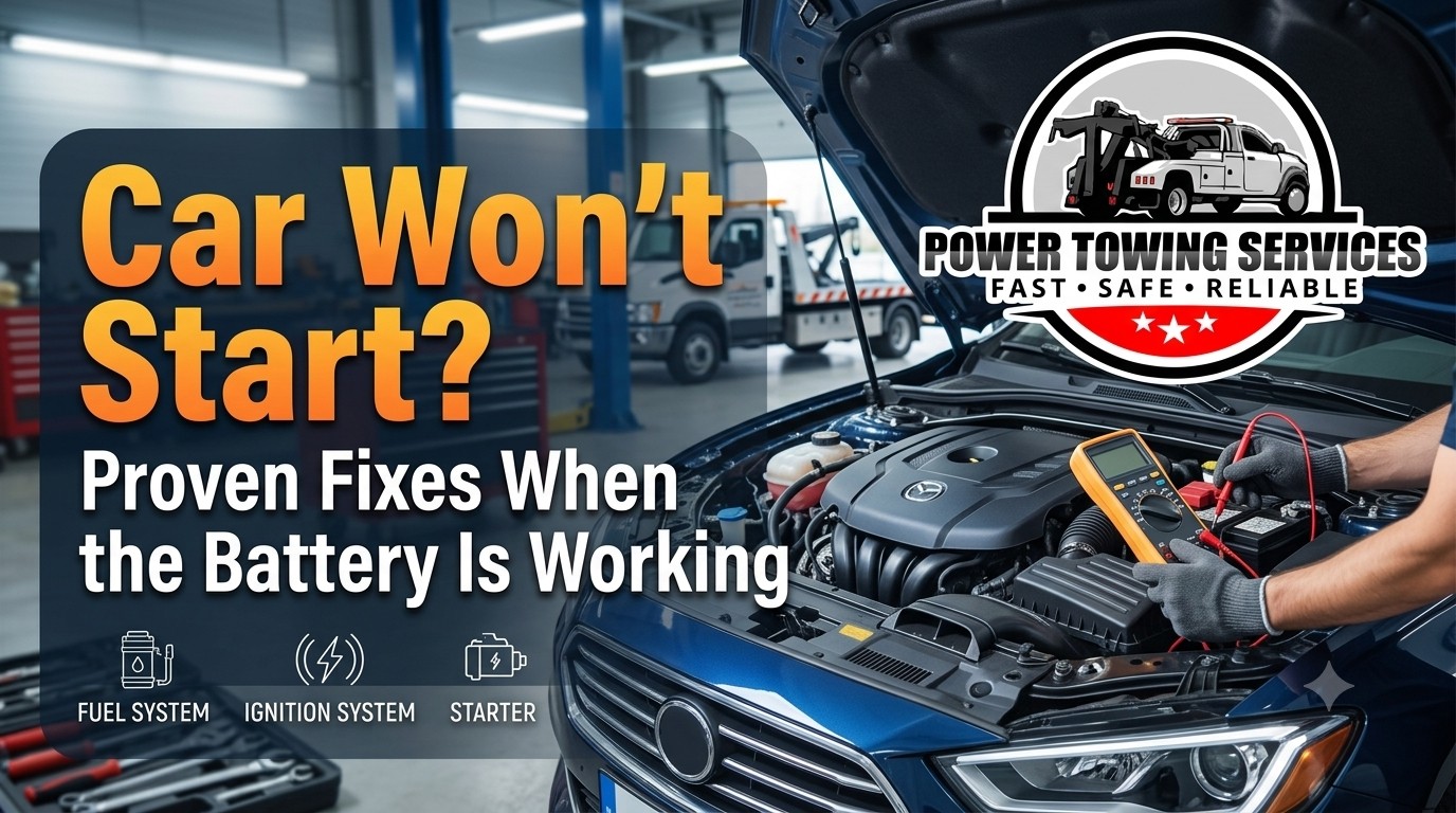Car Won’t Start? Proven Fixes When the Battery Is Working