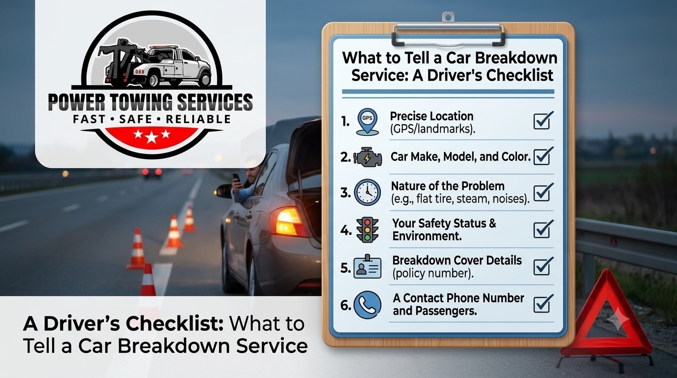 What to Tell a Car Breakdown Service: A Driver