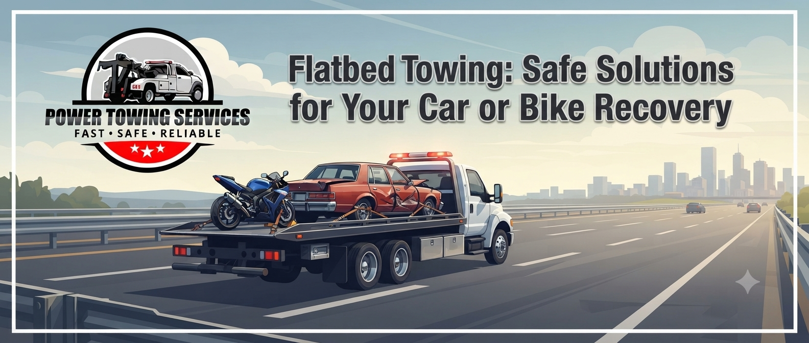 Flatbed Towing: Safe Solutions for Your Car or Bike Recovery