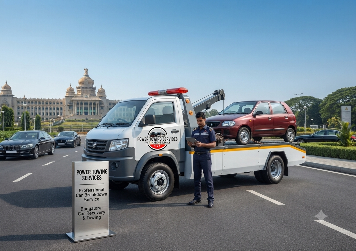 Car Breakdown Service Bangalore: Car Recovery & Towing