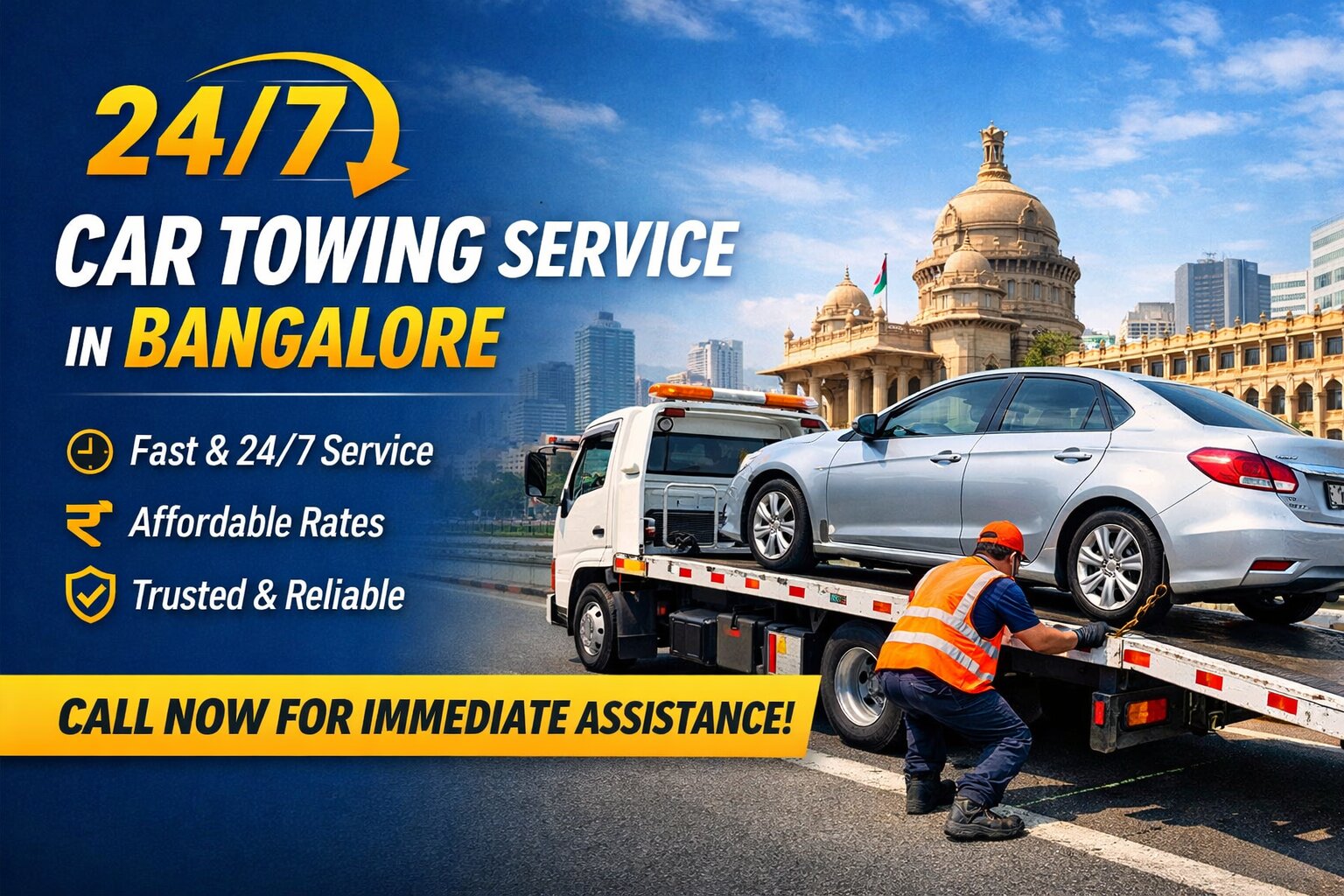 Car Towing Service in Bangalore