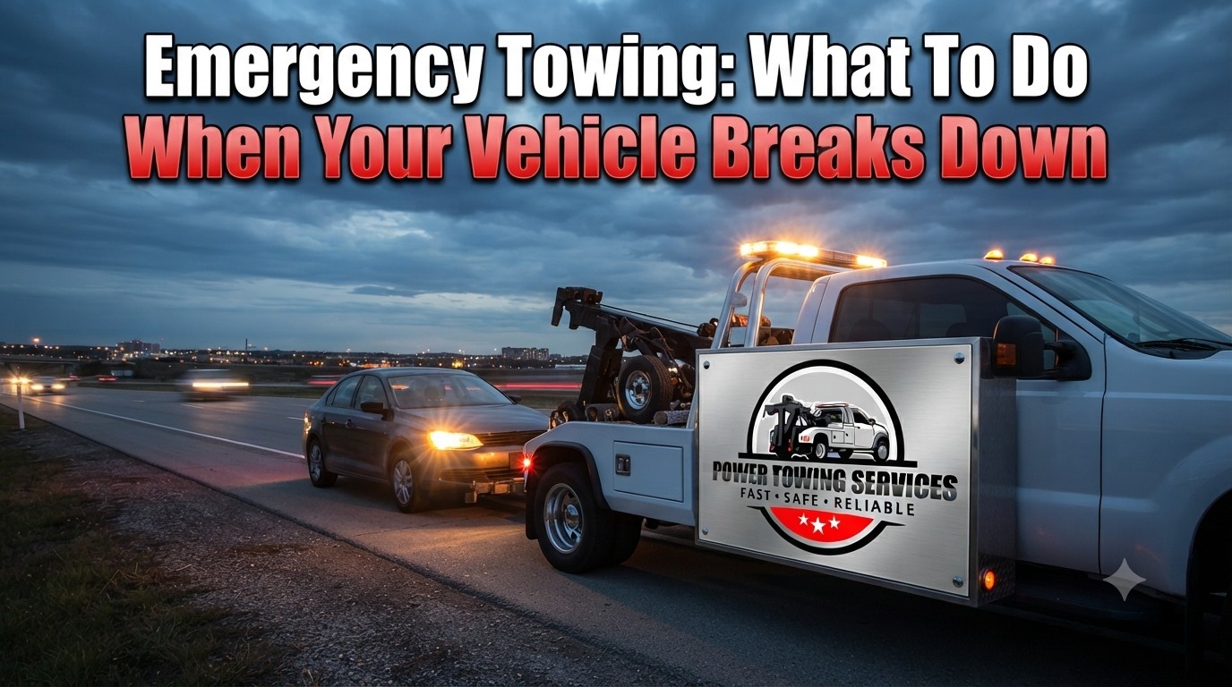 Emergency Towing: What To Do When Your Vehicle Breaks Down