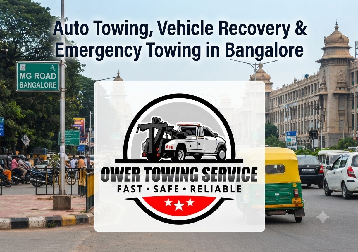Auto Towing, Vehicle Recovery & Emergency Towing in Bangalore