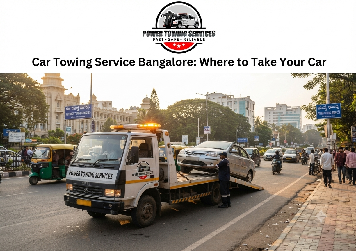 Car Towing Service Bangalore: Where to Take Your Car