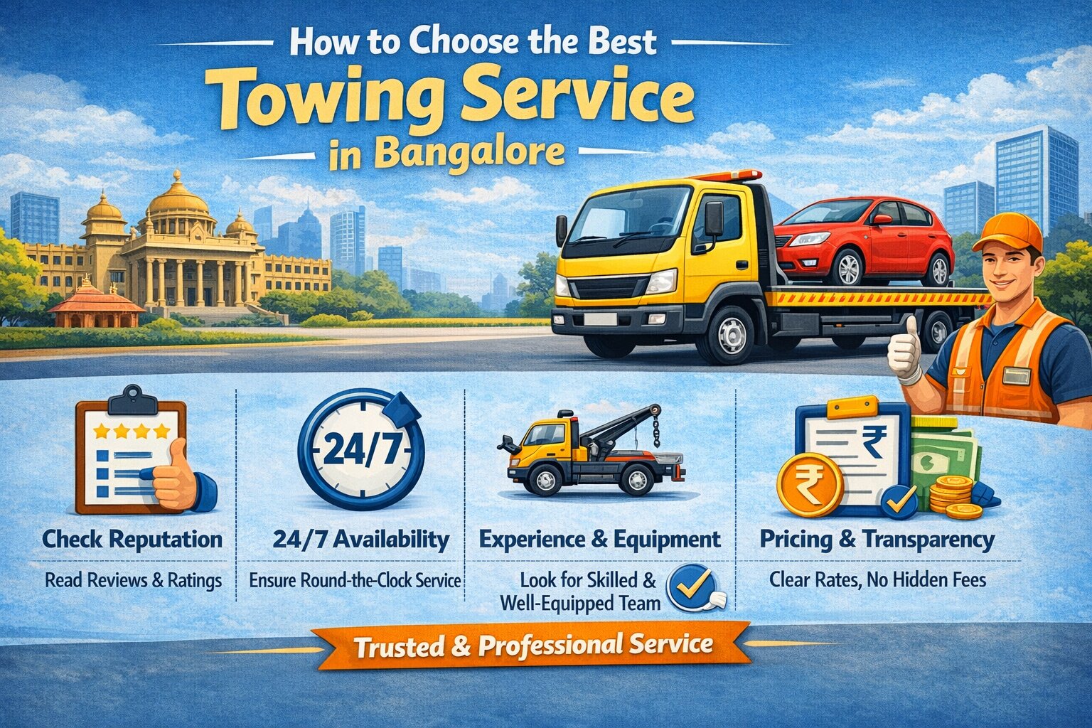 How to Choose the Best Towing Service in Bangalore (2026 Guide)